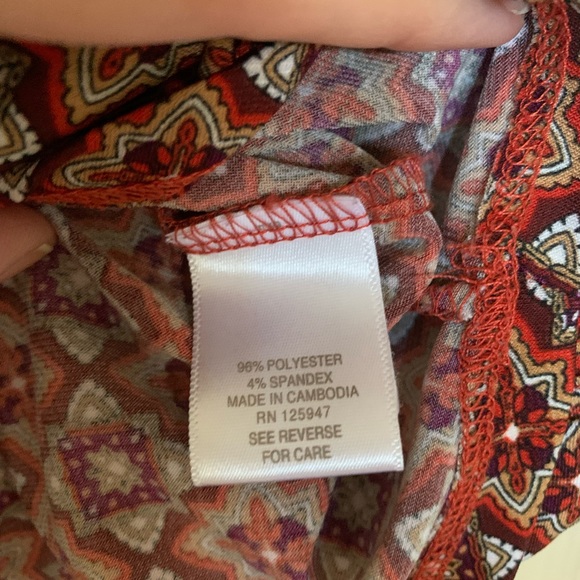 Dress Barn Blouse Size Large. - Picture 3 of 4